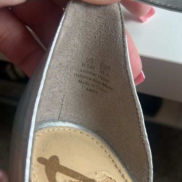 Sam Edelman Silver Heels - Picture 5 of 9